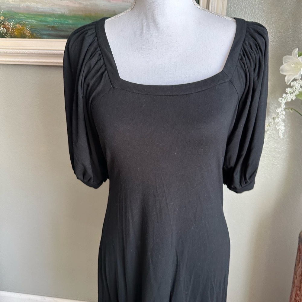 Banana Republic Black Square Neck Dress Size Small - Picture 14 of 17